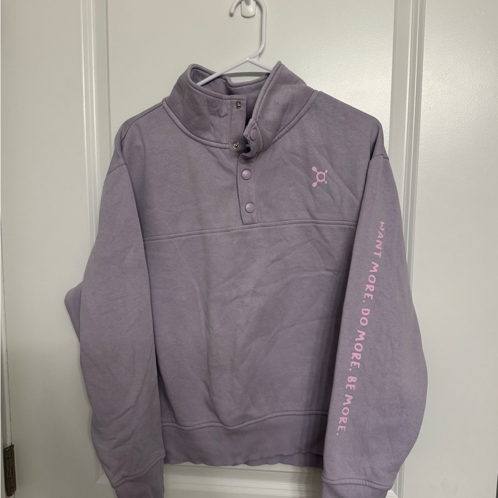 Orangetheory Purple Pullover Sweatshirt